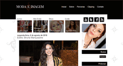 Desktop Screenshot of modaimagem.com.br